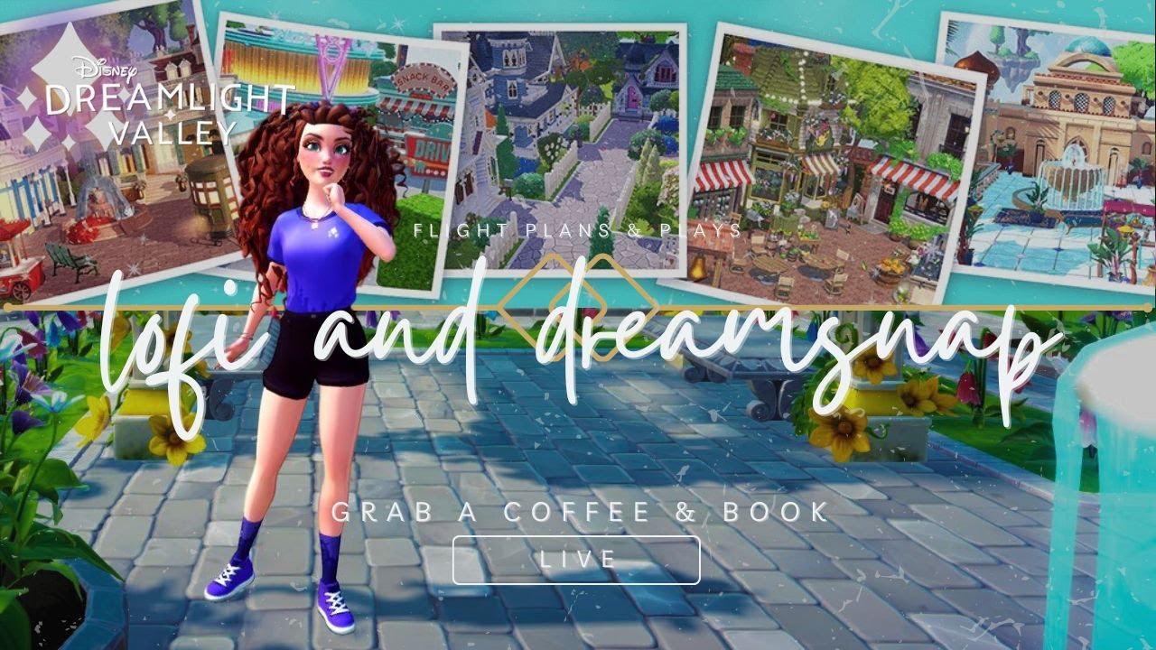 LOFI LIVE: THIS MIGHT BE A LAZY DREAMSNAP & GRIND STREAM 🏛️ | disney dreamlight valley | live stream