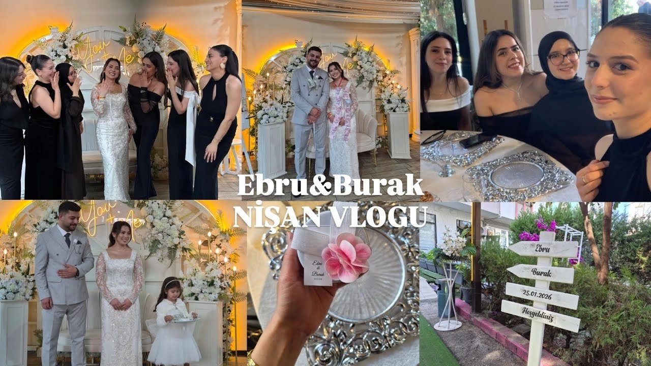 Ekip Arkadaşımızın Nişanına Katılalım✨️|Vlog