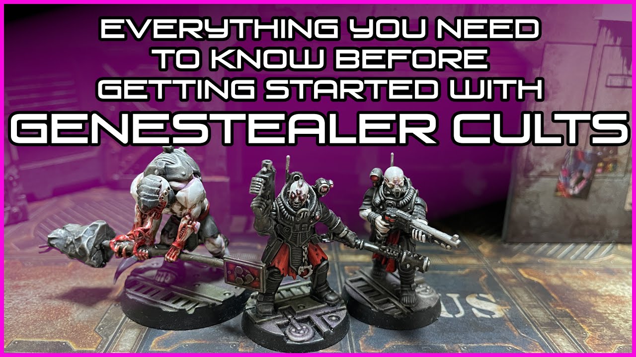 Introduction to GENESTEALER CULTS GANGS- Getting started in NECROMUNDA!