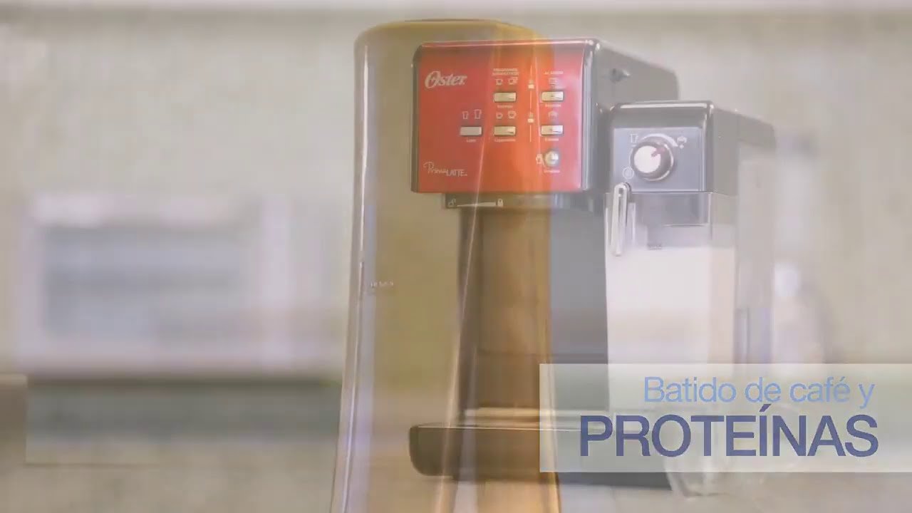 Batido de caf&eacute; y prote&iacute;nas en tu Cafetera Primalatte II OS-6701