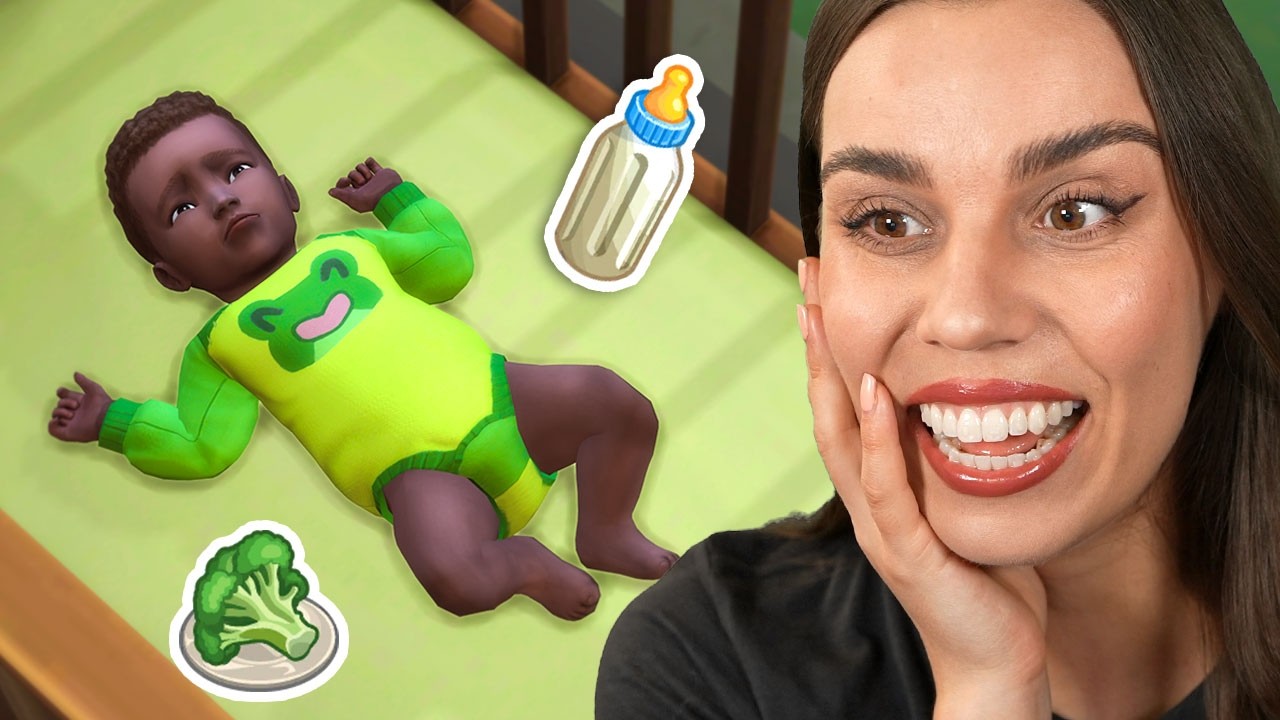 My first Legacy Heir baby! (Broccoli pt 4)