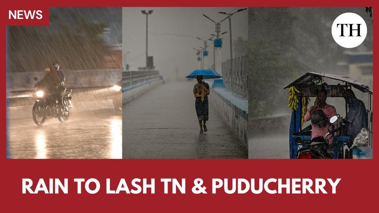 Heavy rain likely in Tamil Nadu & Puducherry over the Next 24 hours