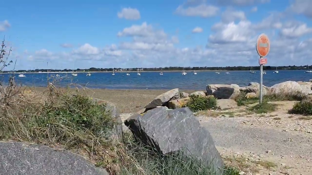 40mn de ballade &agrave; Damgan de la Tour des anglais au port de Penerf