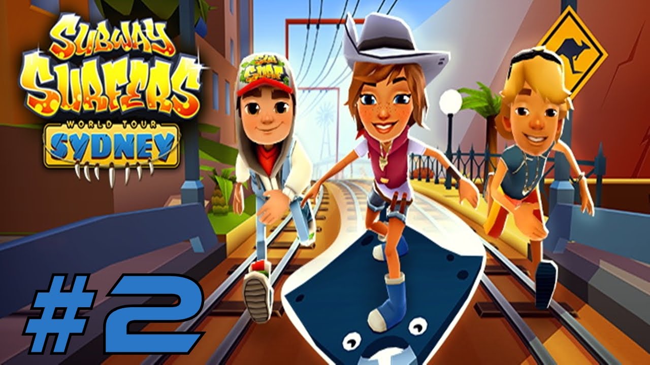 Subway Surfers: Sydney - Samsung Galaxy S7 Edge Gameplay #2