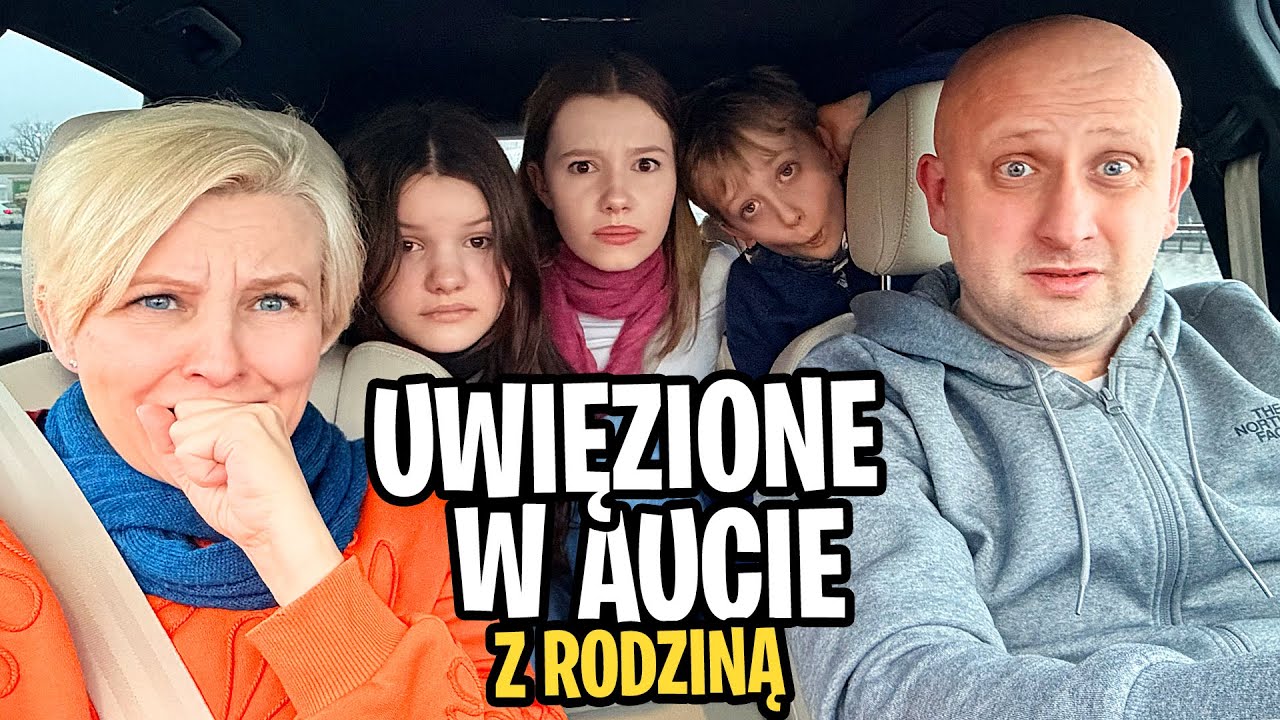 Uwięzione w aucie z rodziną. Ferie.
