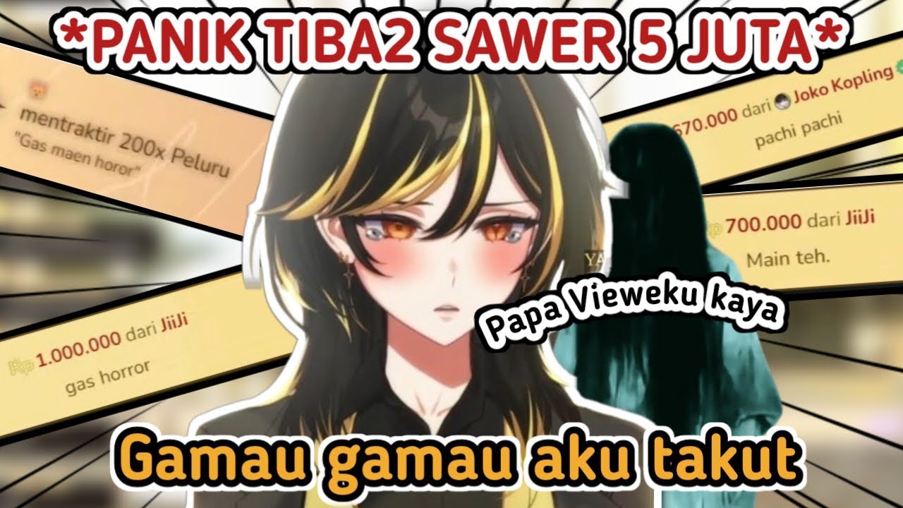 PANIK SAWER 5JT FULL BUAT MAIN GAME HOROR | Oriana Solstair Wicker Butler