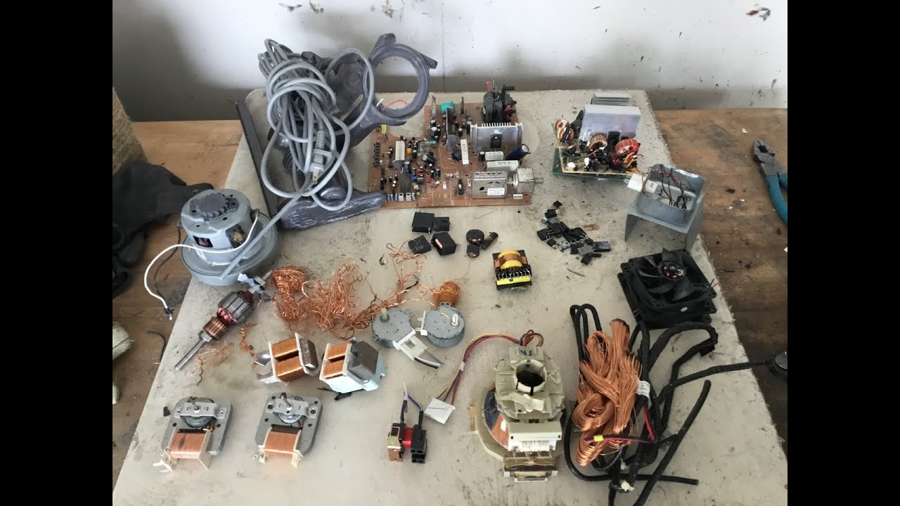 Scrapping for copper.  Here are some commonly missed places to find more copper.