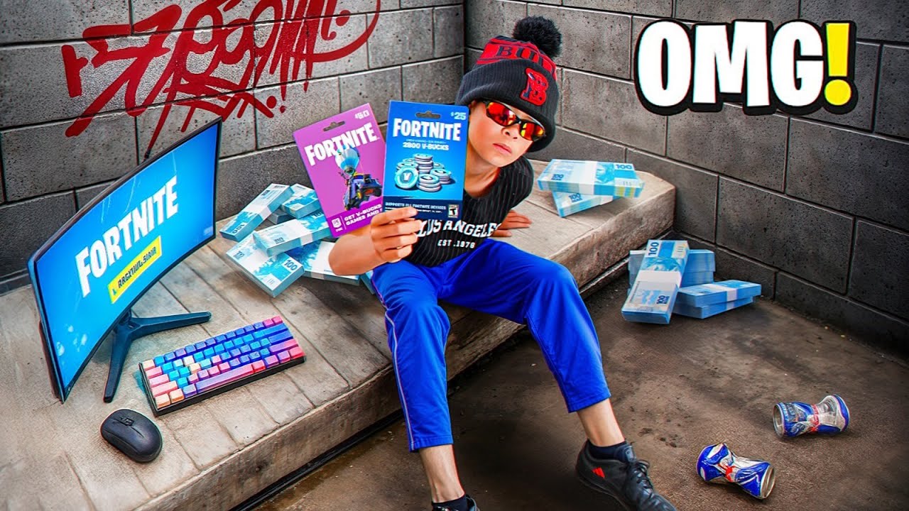 ele ta DIFERENTE e agora so quer JOGAR no FORTNITE