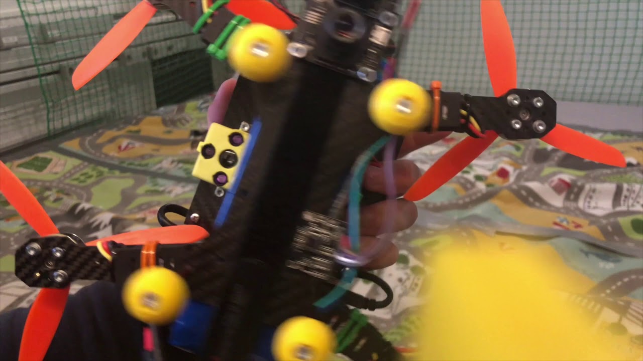 PixRacer stabilized with PMW3901 optical flow