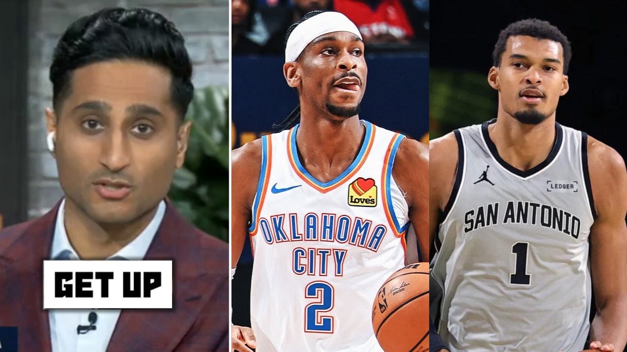 GET UP | SGA ended MVP conversation, but Wemby feared as anyone in NBA - Shams on Thunder, Spurs win