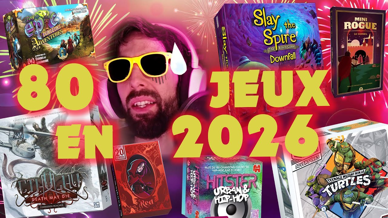80 Jeux que j'attends en 2026 ! (LA WISHLIST DE BONNE ANNEE !🤭)