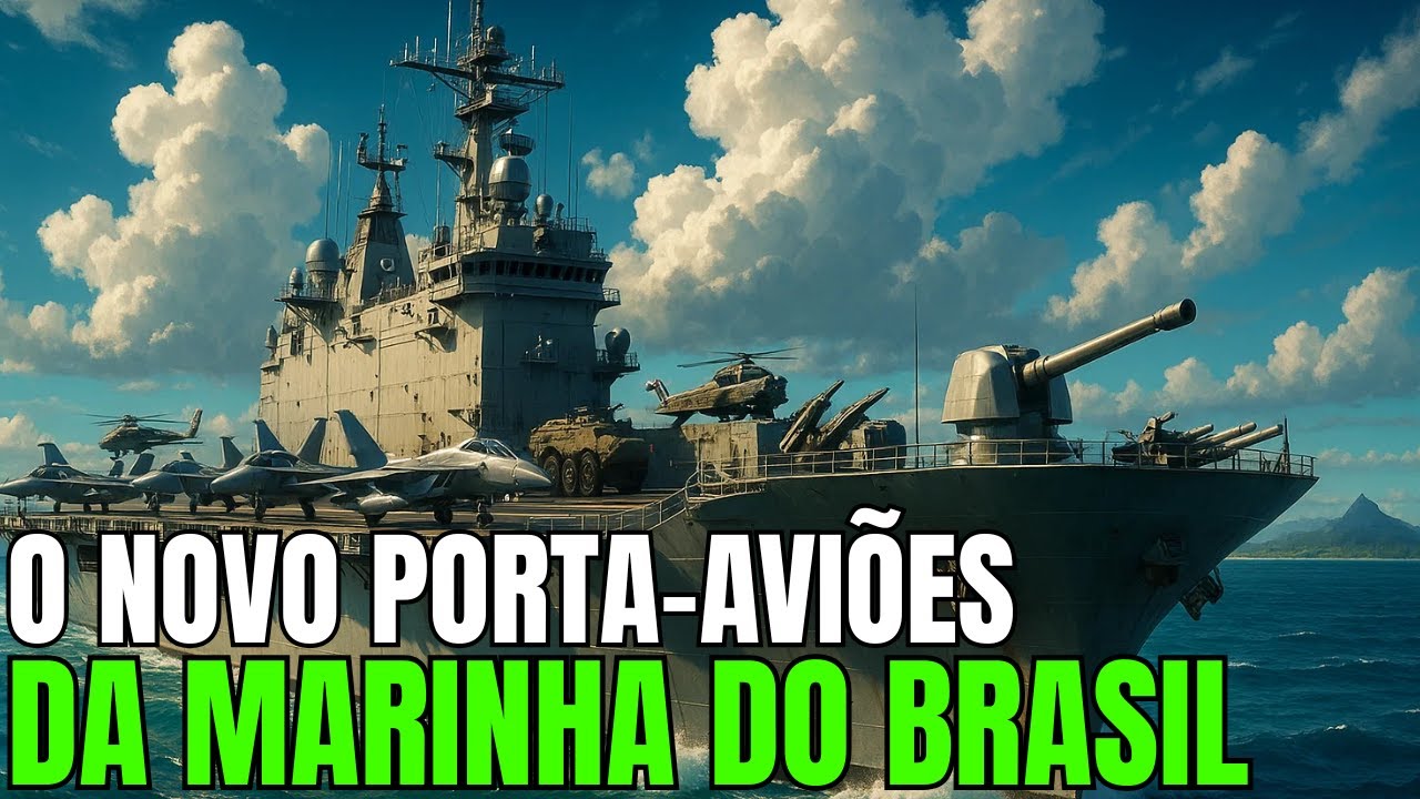 O NOVO GIGANTE DA MARINHA: Brasil Recebe o Navio Mais Temido do Atl&acirc;ntico Sul