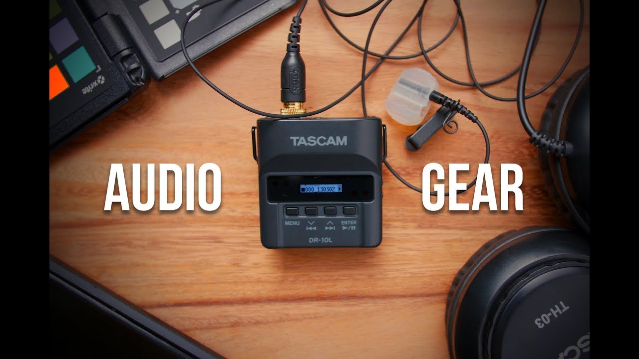 The Best affordable audio recorder and lav combo Tascam dr10L