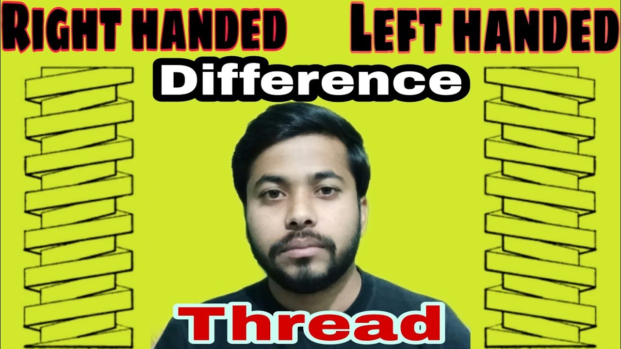 Left handed thread And Right handed thread