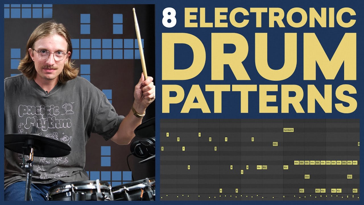 8 EDM Drum Patterns Every Producer Should Know