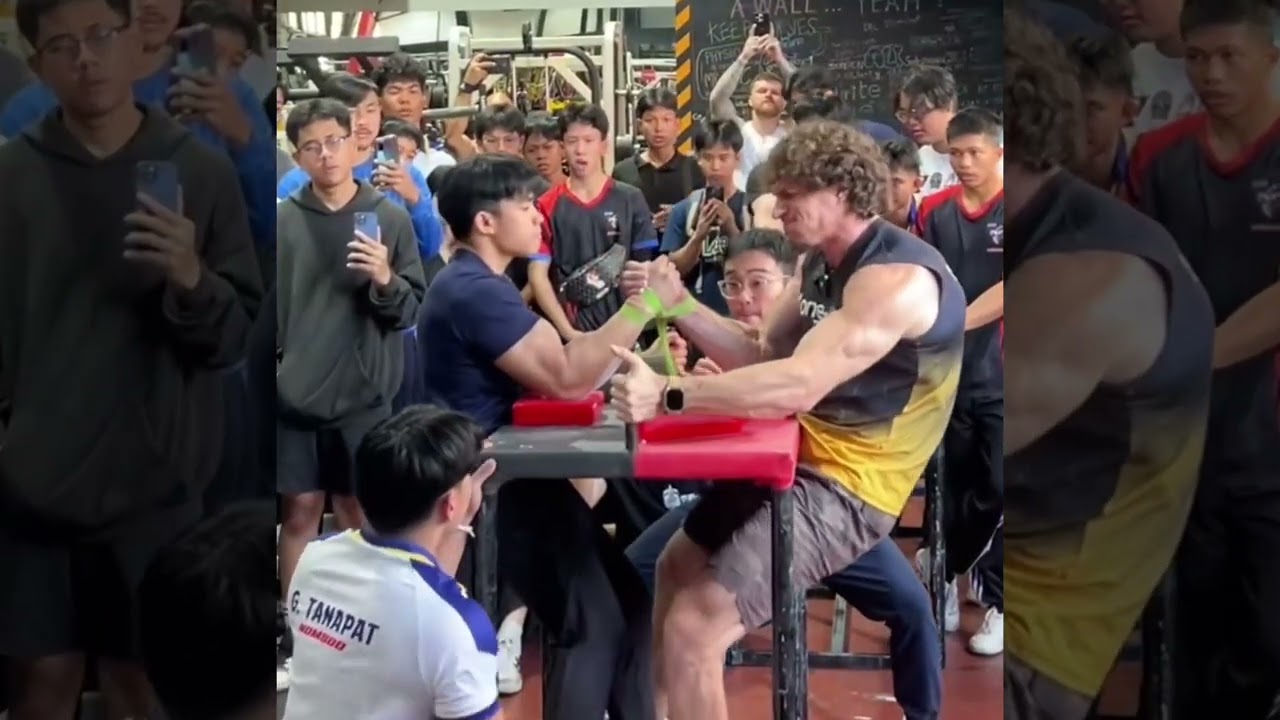 YURI VS JOSH #armwrestling #vậttayviệtnam #joshua 