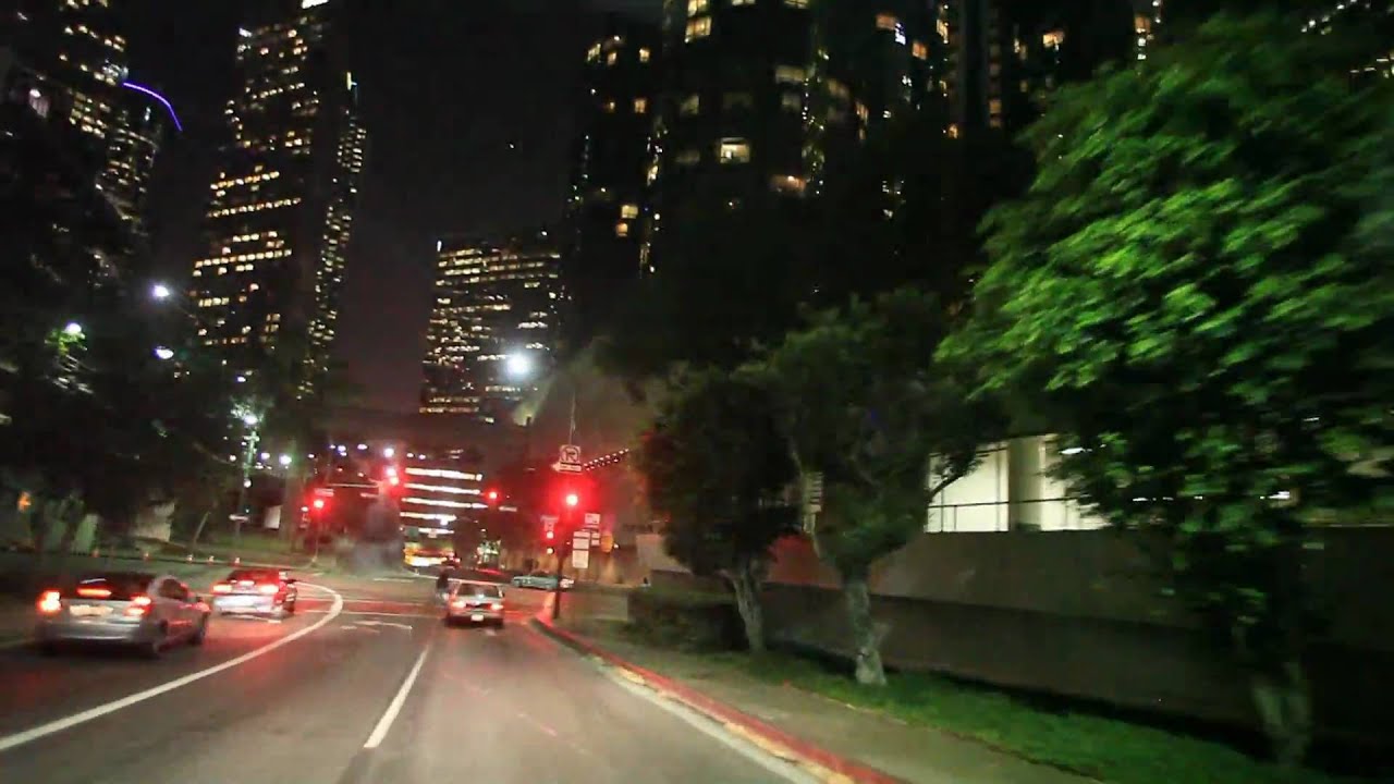 車載動画 ロス HD-L.A DownTown Night Driving View  vol.1  -dotcube-
