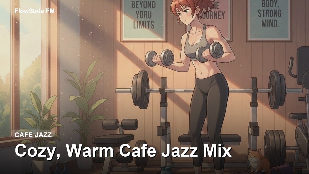 Cafe Jazz BGM Mix для тренировки Vol. 2 【1.5 Hours】