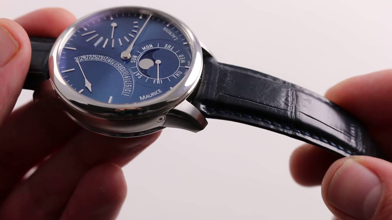 Maurice LaCroix Masterpiece Lune Retrograde Luxury Watch Review