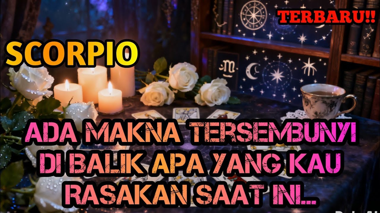 Scorpio♏ Apa yang Kau Rasakan Bukan Kebetulan...