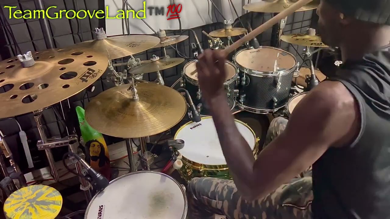 So Much Trouble Drum Cover  - 🎙️: @BobMarley -  #TeamGrooveLand™💯