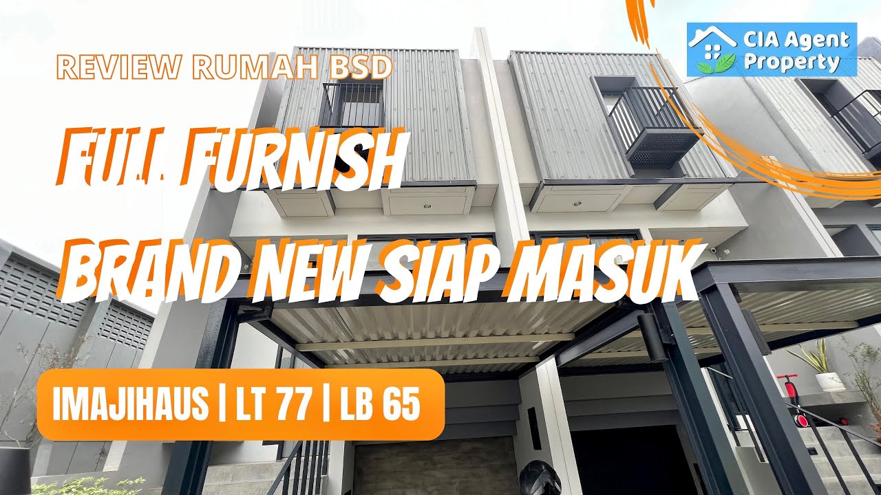 IMAJIHAUS GREENWICH PARK BSD Rumah milenial full furnish brand new