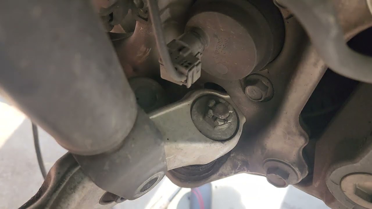 2011 LS460 Front-rearward (main) lower control arm separation. The easy way.
