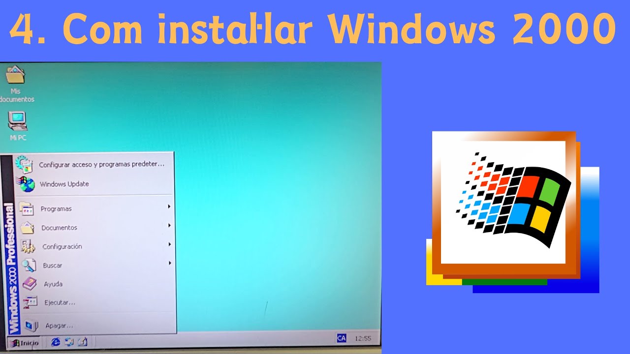 4. Com instal·lar Windows 2000.