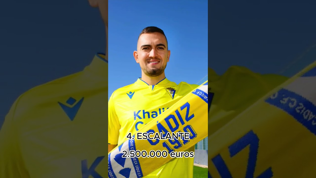 LOS 8 FICHAJES MÁS CAROS DE LA HISTORIA DEL CÁDIZ 🟡🔵 PT. 3