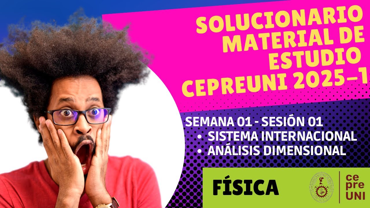 Material de estudio CEPREUNI 2025-1 (S01S01) - Sistema internacional