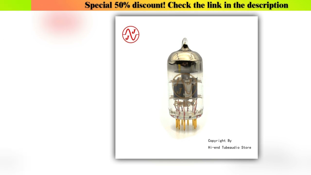Slovakia JJ E88CC Vacuum Tube Gold Pins Replace ECC88 6922 6DJ8 6N11 Electron Tube DIY HIFI A