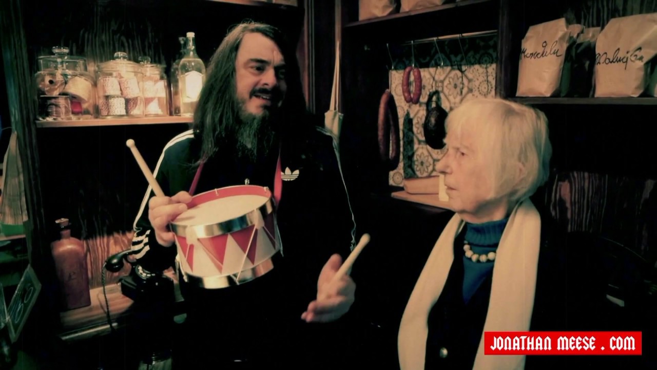 Jonathan und Brigitte Meese im Günter Grass-Haus