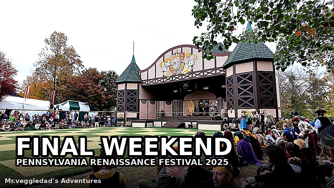 Closing Weekend at the Pennsylvania Renaissance Faire 2025 – Shows, Joust & an Epic Finale