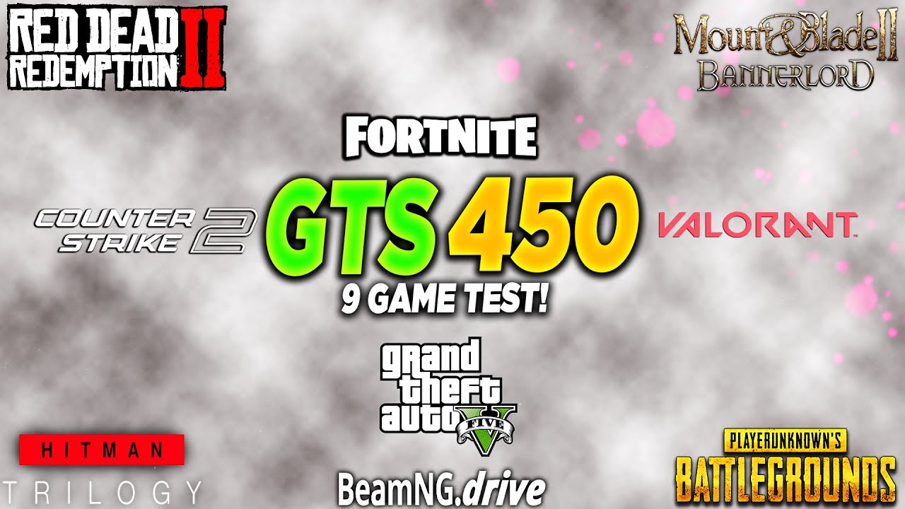 GTS 450 + i5 10400F - Test in 9 Games in 2025
