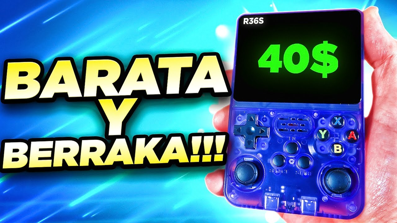 ESTA es la CONSOLA VIRAL de  TIKTOK R36s - ¿es la mejor consola barata?