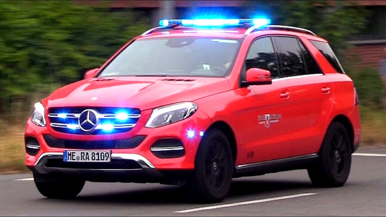 [Großbrand in Erkrather Kindergarten] Einsatzfahrten aus dem Kreis Mettmann