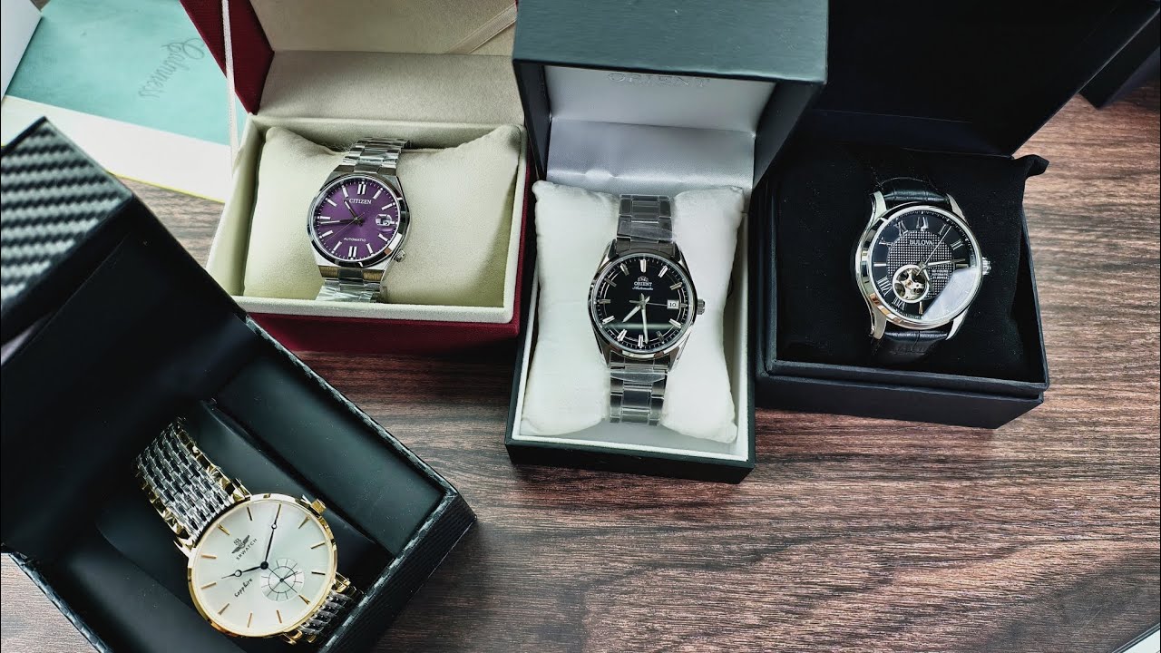Sale tết ngày 03/2, Xả hàng 4 mẫu đồng hồ cơ Nhật Bản giá êm cho các bác chơi tết