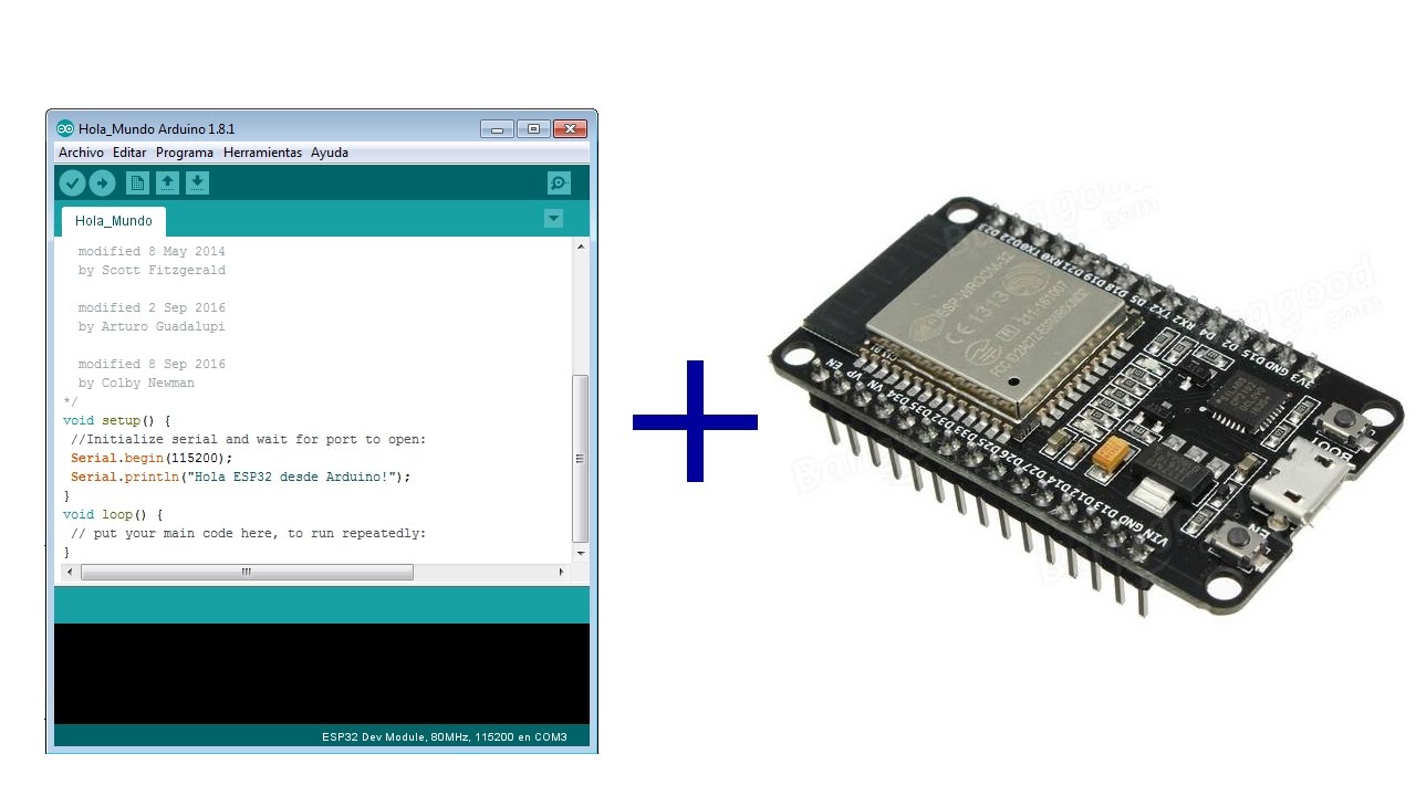Como programar los ESP32 con el IDE de Arduino