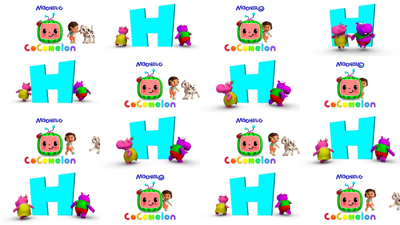 CoComelon Nina's Familia and Hello Hippo Logo Intro Over 1 Million Times