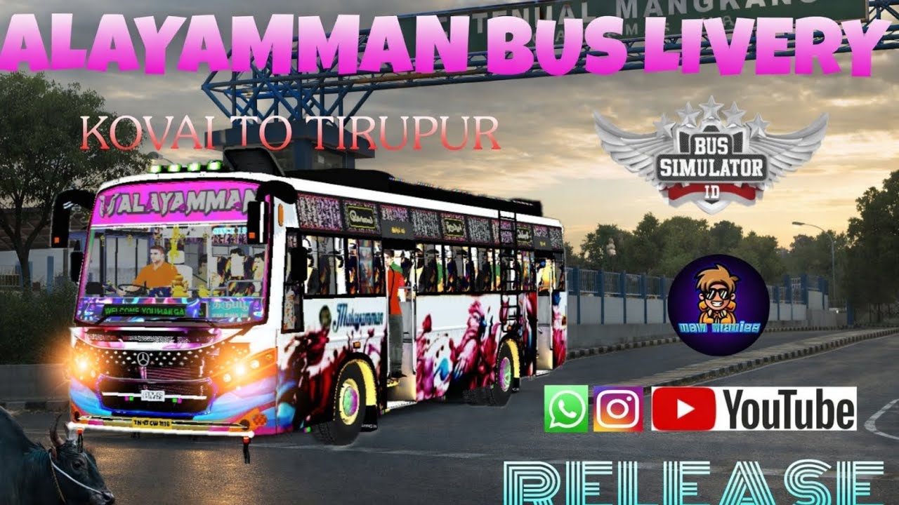 🎀ALAYAMMAN BUS LIVERY 💫RELEASE 💫