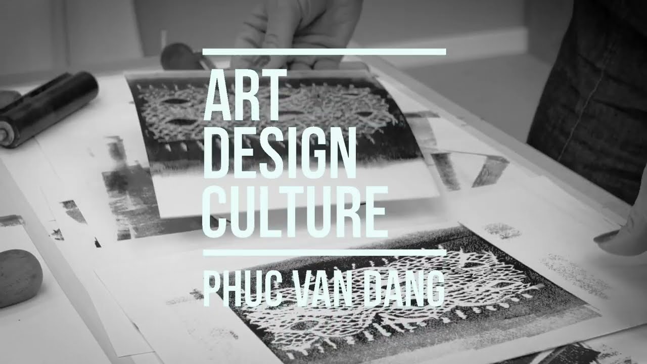 Collografi Workshop with Phuc Van Dang