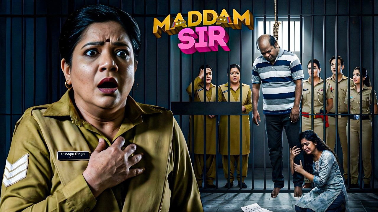 बिल्लू ने परेशान होकर जेल में  खाई फासी || MADAM SIR || NEW EPISODE ||
