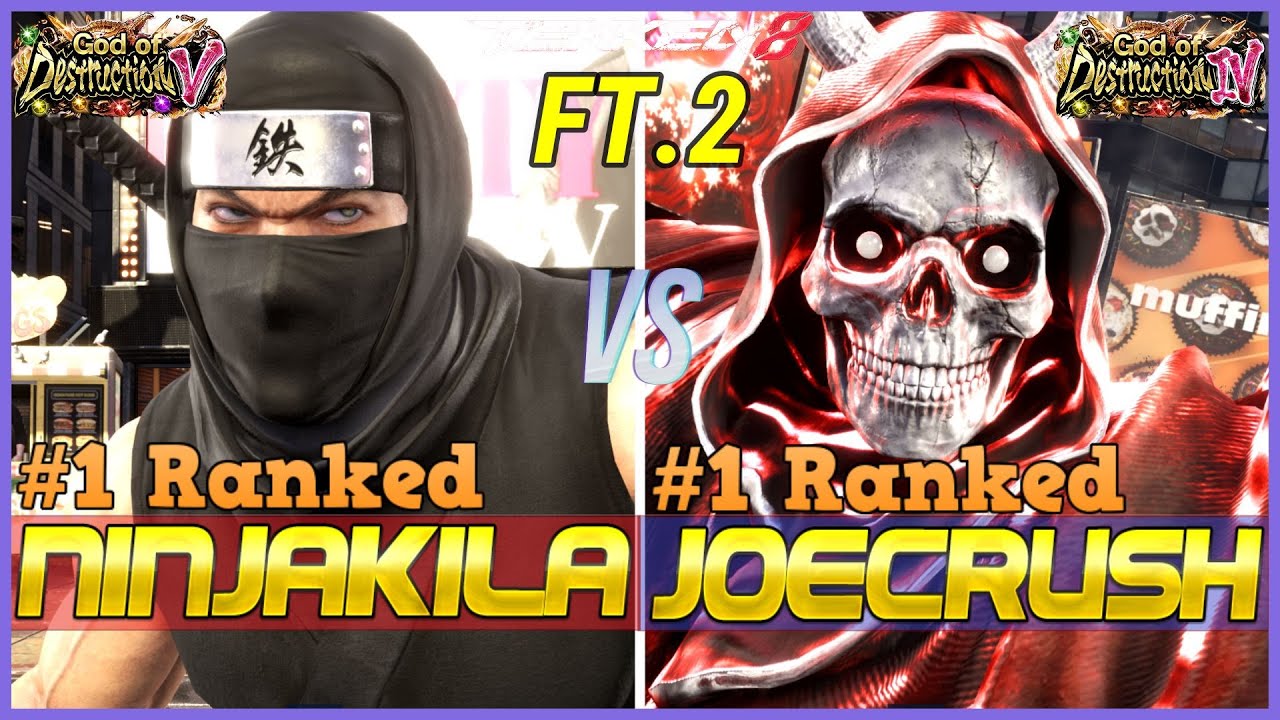 T8 ▰ NINJAKILLA (#1 Ranked Law) Vs JOECRUSH (#1 Ranked Jack-8) ▰ Tekken 8 High Level Gameplay
