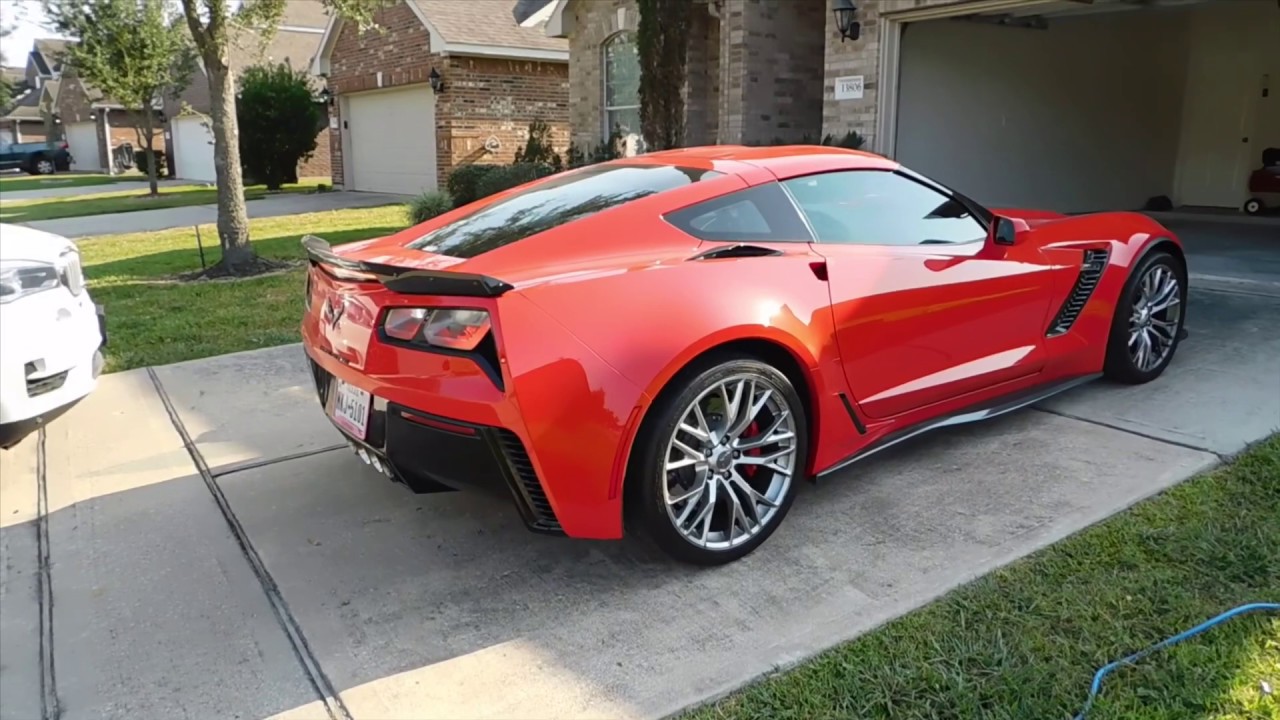 C7 Z06 corvette -wash Vlog