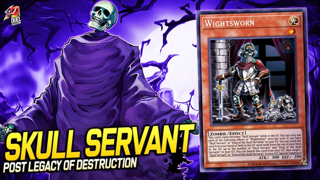 Deck Skull Servant Post Legacy of Destruction| EDOPRO | Replays 🎮 + Decklist ✔️