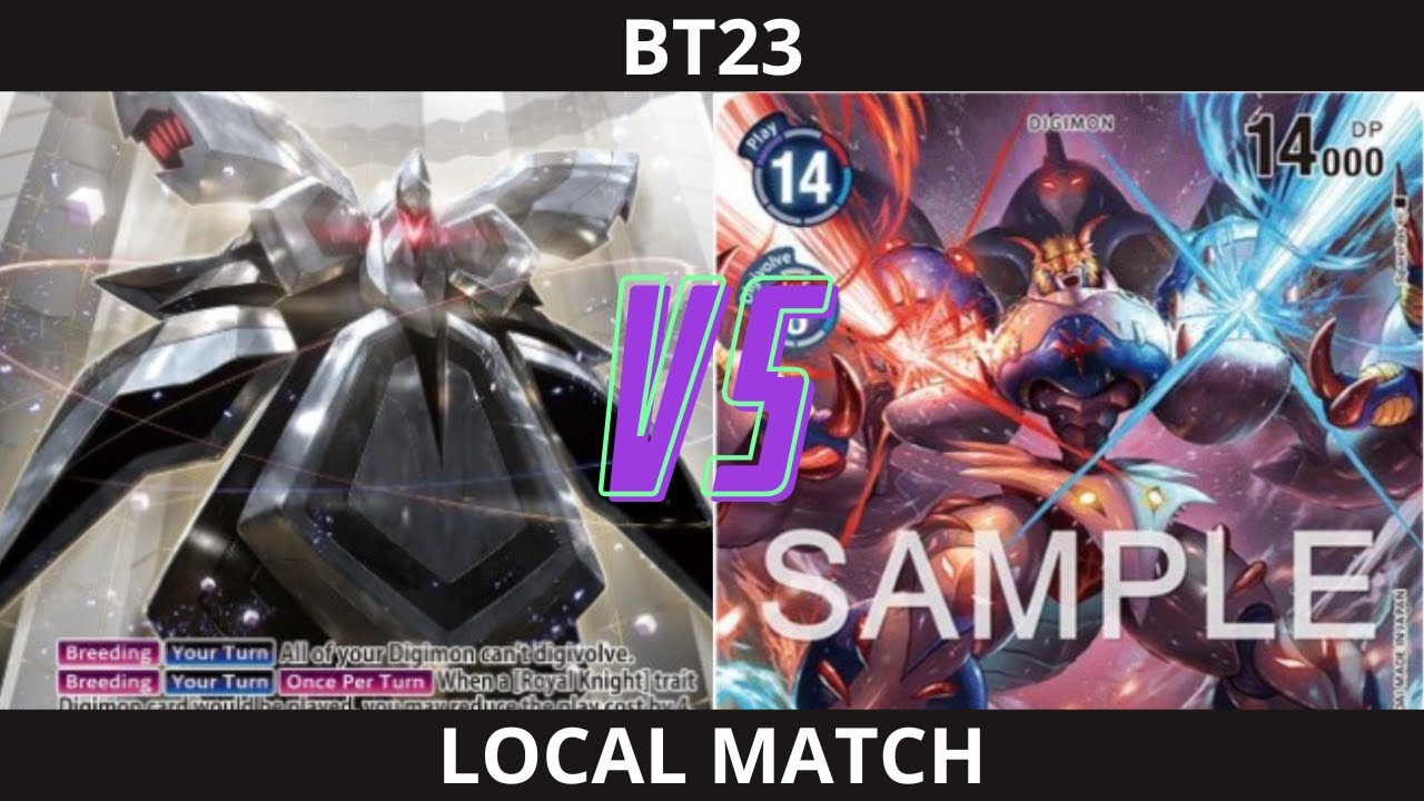 MYOTISMON VS ROYAL KNIGHTS | LOCAL MATCH