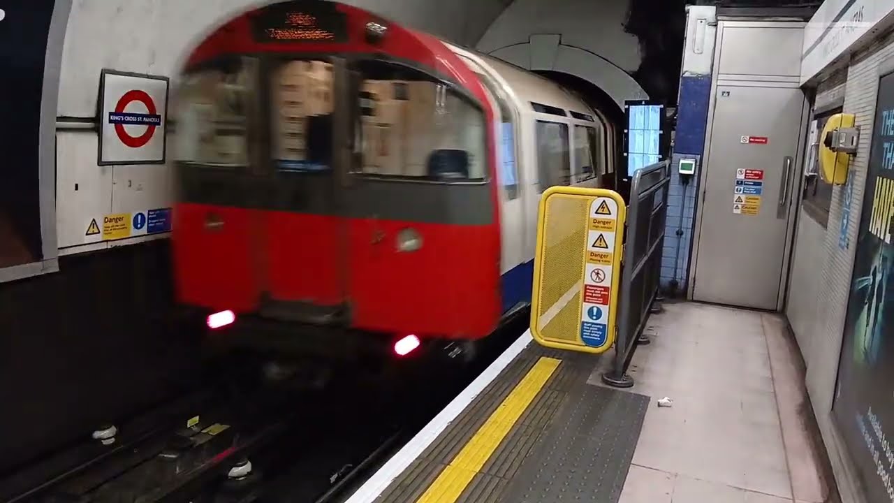 London Underground trains at various locations 5/5/2025