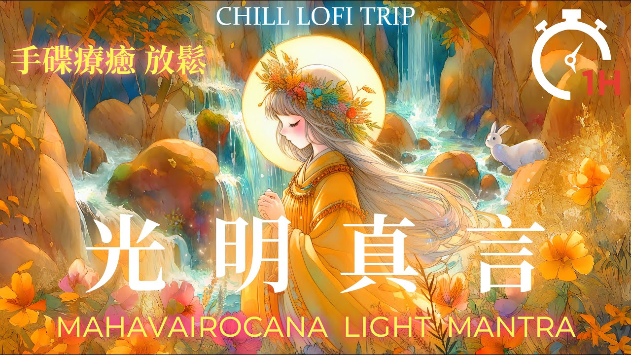 照亮內在的智慧之光｜大日如來光明真言｜Mahavairocana Light Mantra