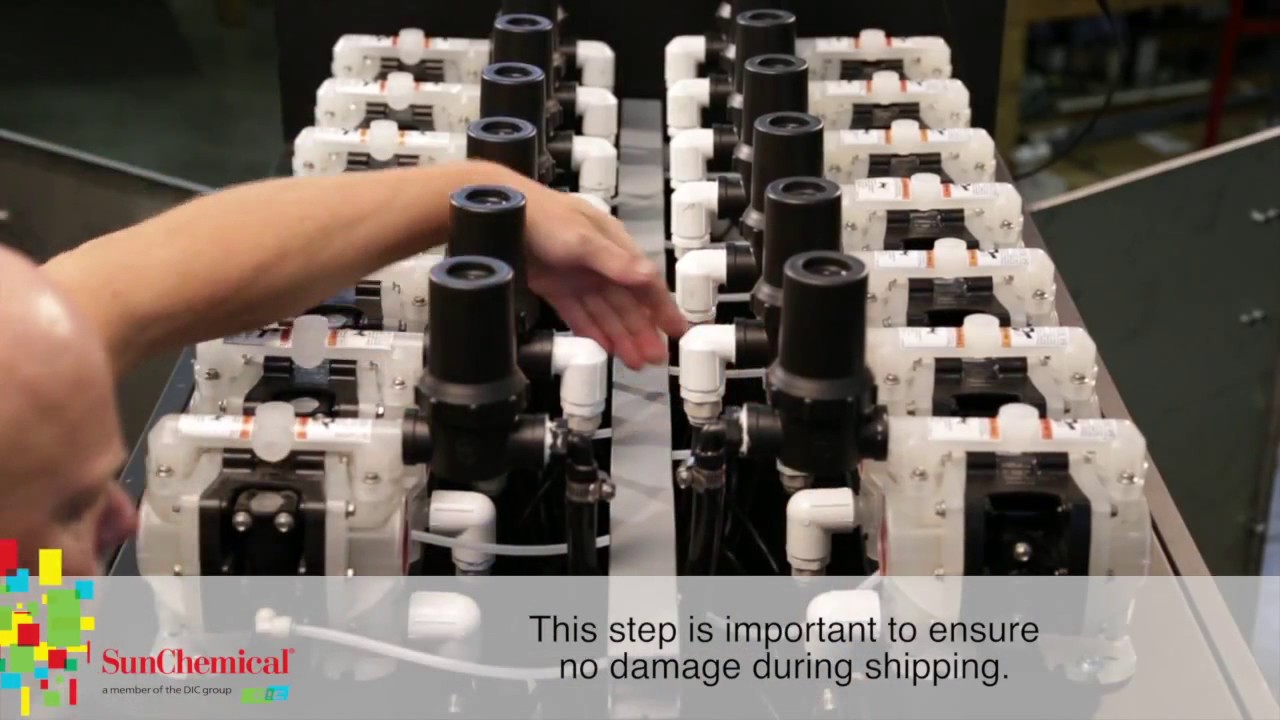 Sun Chemical Water Based Ink Dispenser