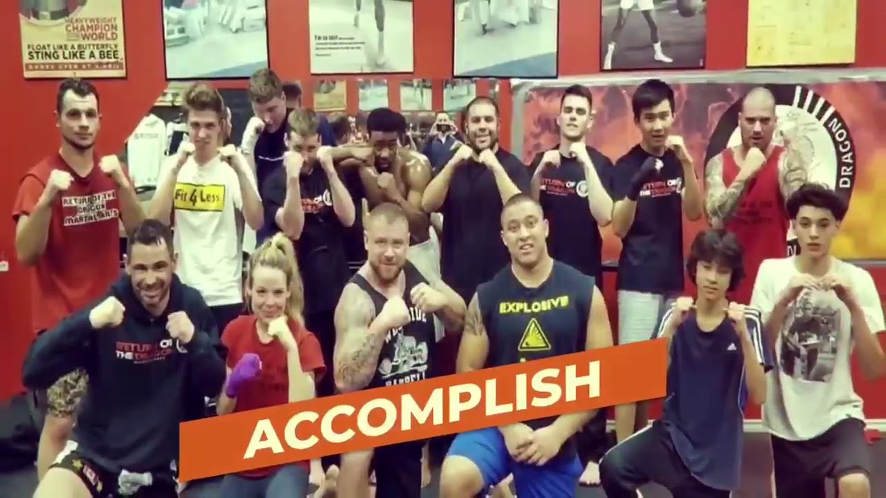 Self defence class Zack George